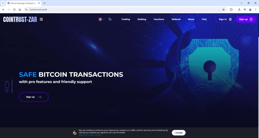 Cointrust zar.world scam