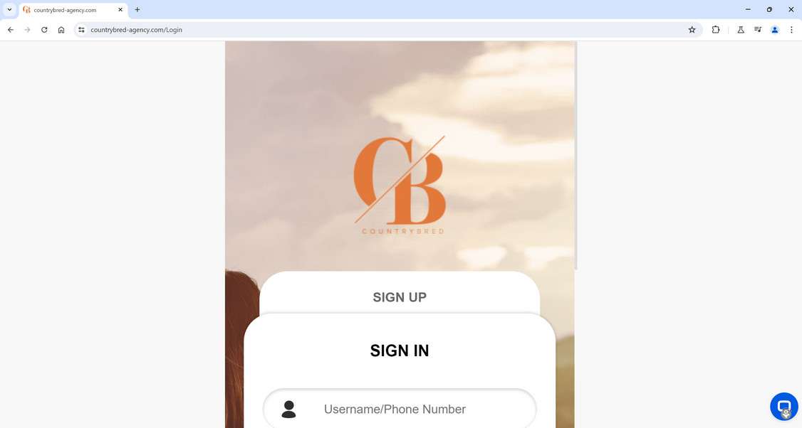 Countrybred-agency.com scam