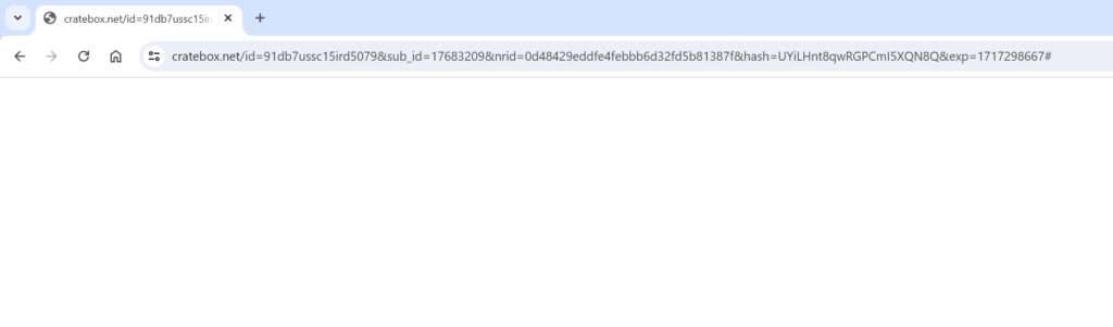 Cratebox.net Redirect Virus