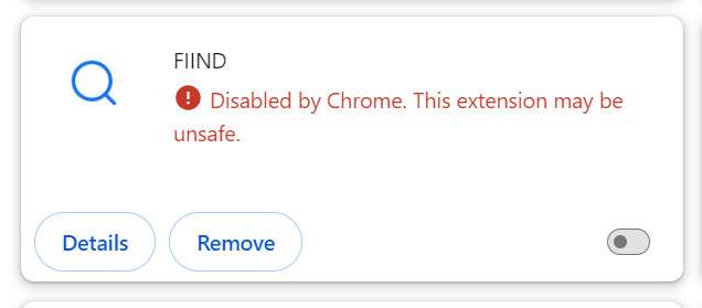 FIIND browser hijacker