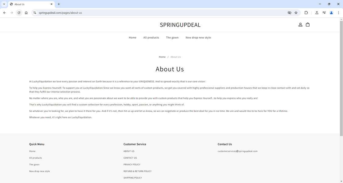 Luckylliquidation scam