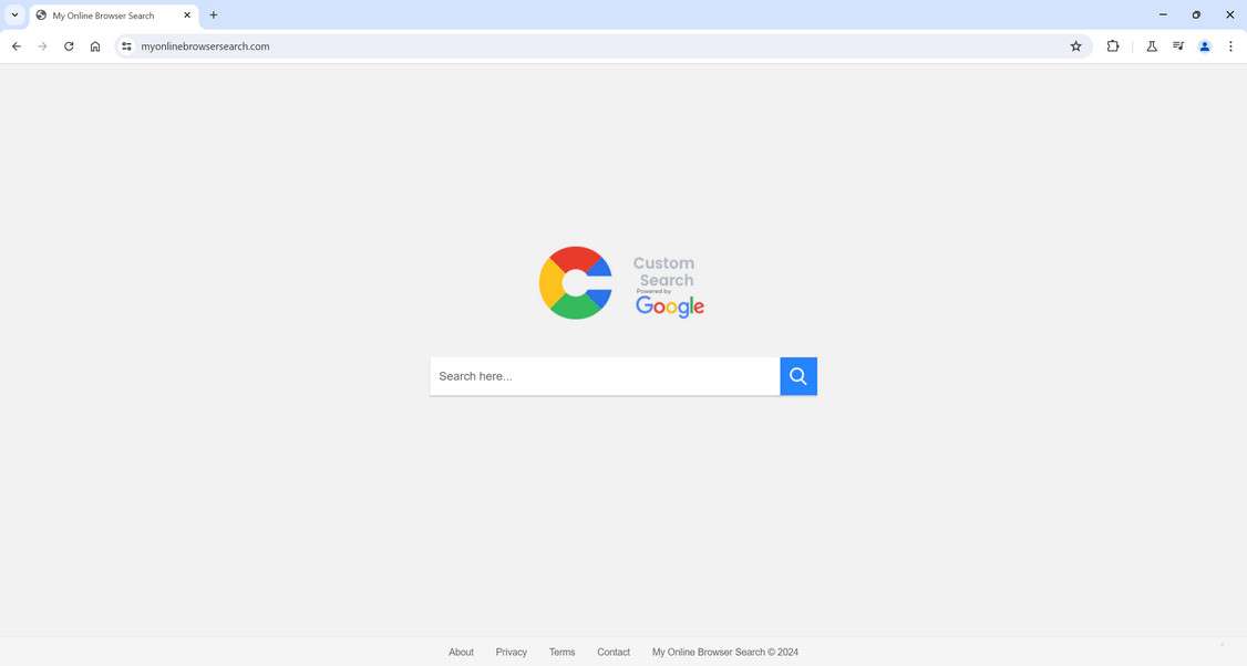 Myonlinebrowsersearch.com scam