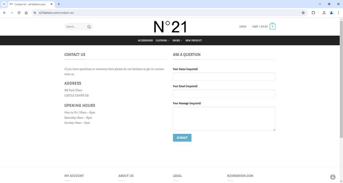 N21fashion.com scam