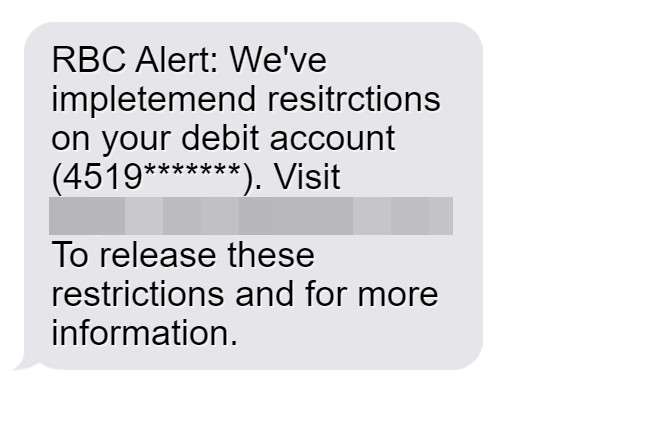 RBC Scam