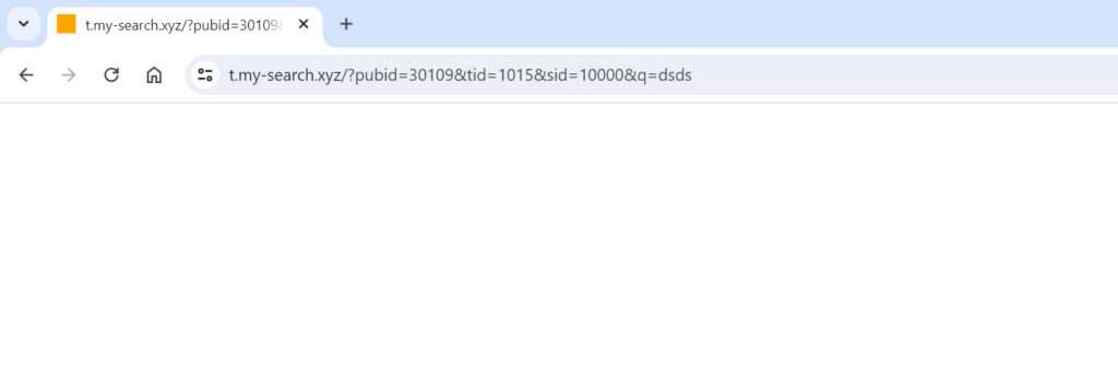 T.my search.xyz redirect