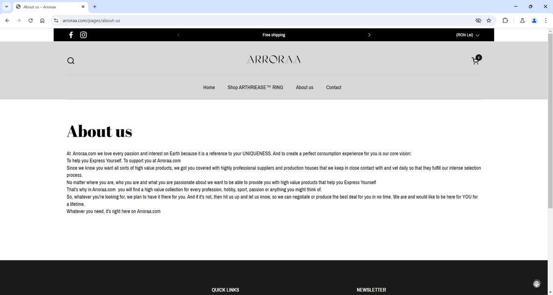 Arroraa.com scam