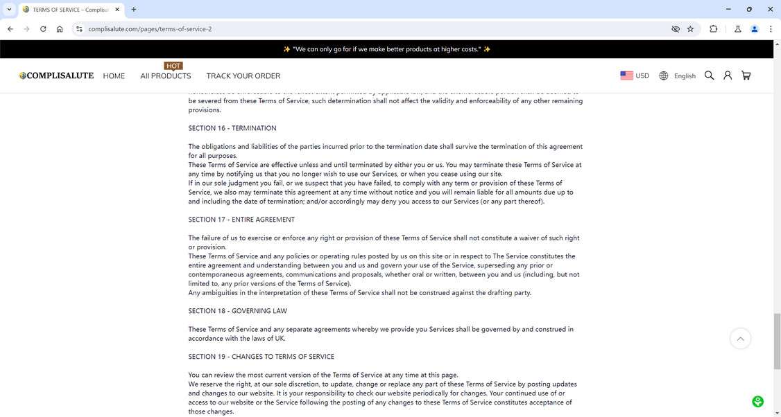 Complisalute.com Scam Store: What You Need To Know 1 Complisalute.com scam