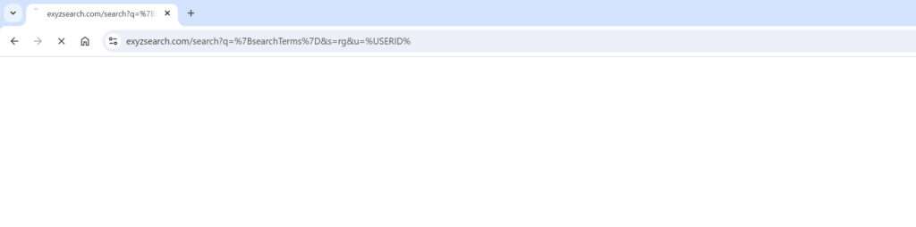 Exyzsearch.com redirect