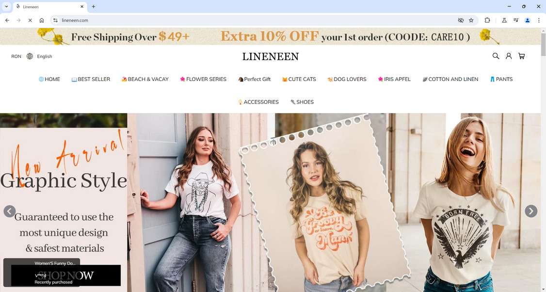 Lineneen.com scam