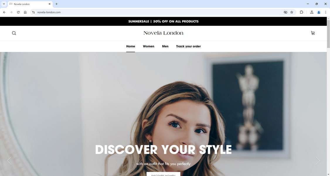 Novela-london.com scam