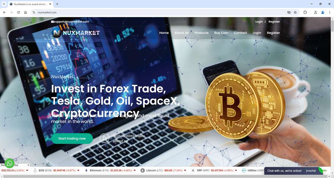 Nuxmarket.com Crypto Scam - Read Our Findings Here 1 Nuxmarket.com scam