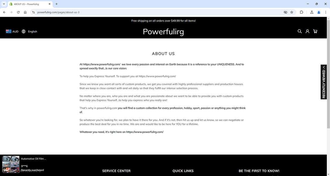 Powerfulirg.com scam