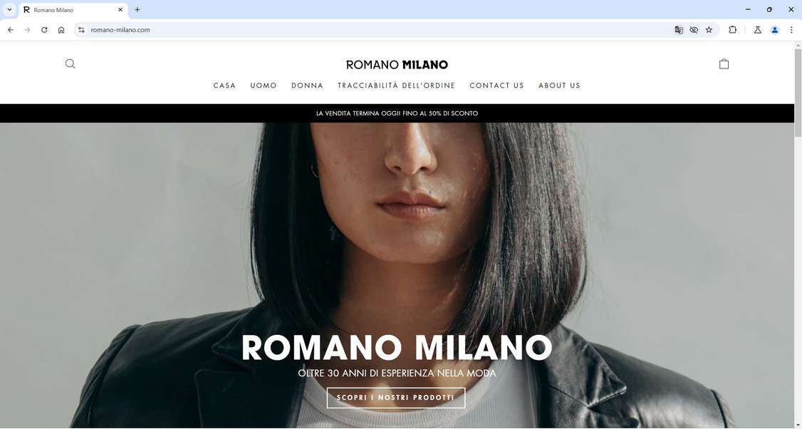 Romano-milano.com scam