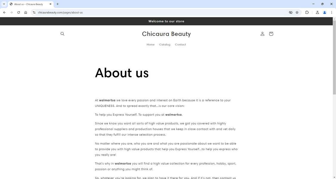 Chicaurabeauty.com scam