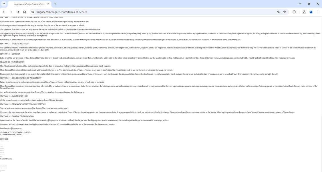 Frugory.com Exposed: Is This Website Legit or a Total Scam? 2 Frugory.com scam