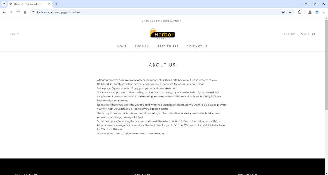 Harbormarkets.com scam