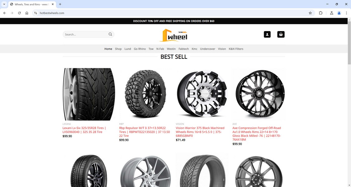 Hotbestwheels.com scam