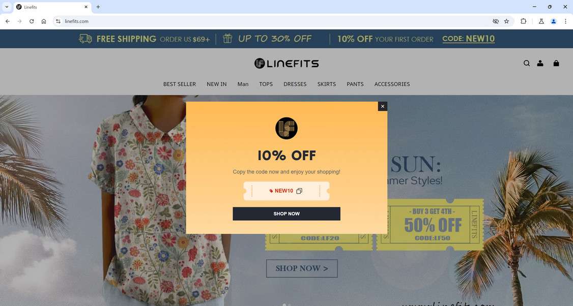 Linefits.com scam