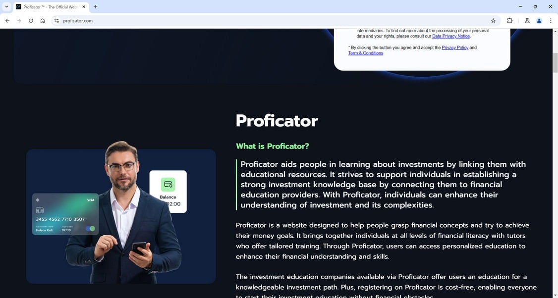 Proficator.com scam