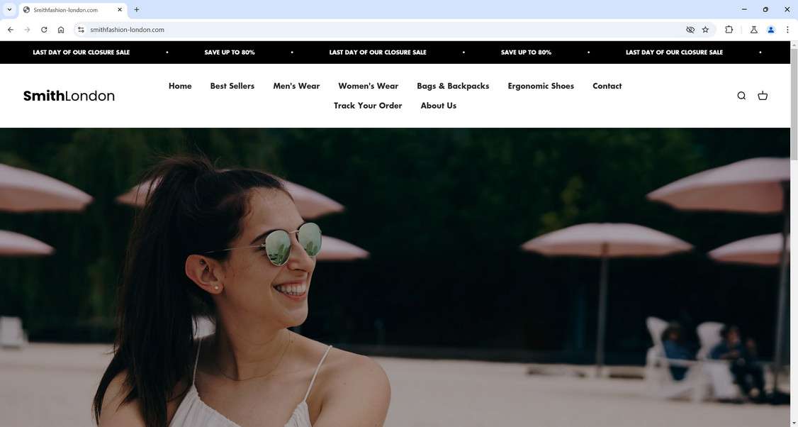 Smithfashion-london.com scam