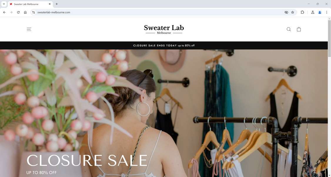 SweaterLab-Melbourne.com scam