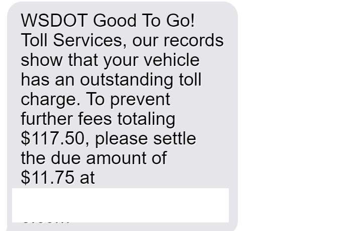 WSDOT Good To Go Toll Services 1