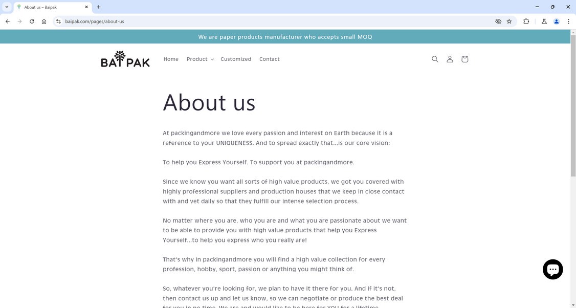 Baipak.com scam