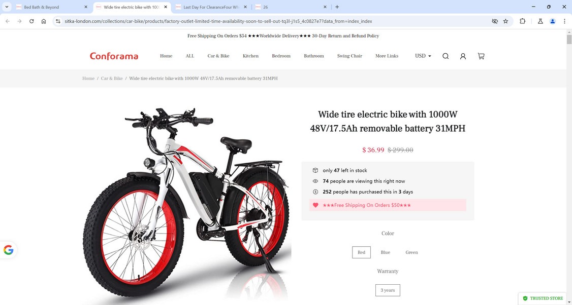 Conforama Clearance Sale 1