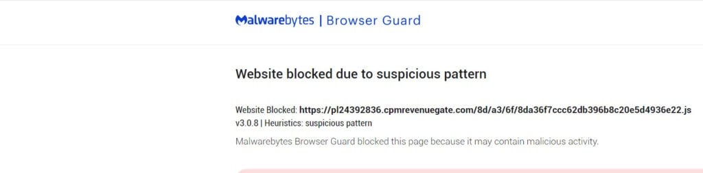 Cpmrevenuegate.com virus
