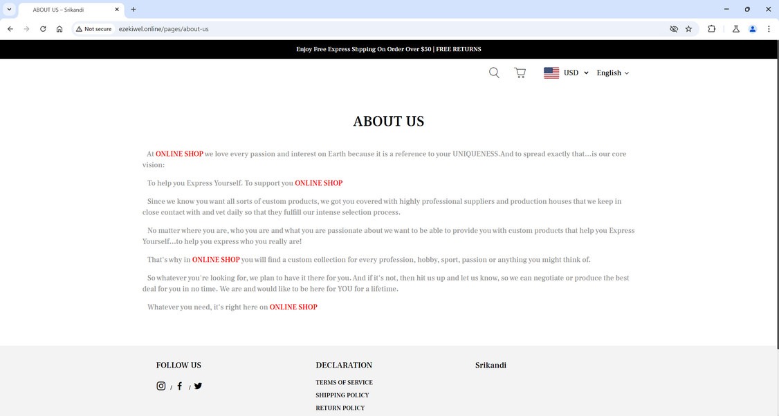 Ezekiwel.online scam