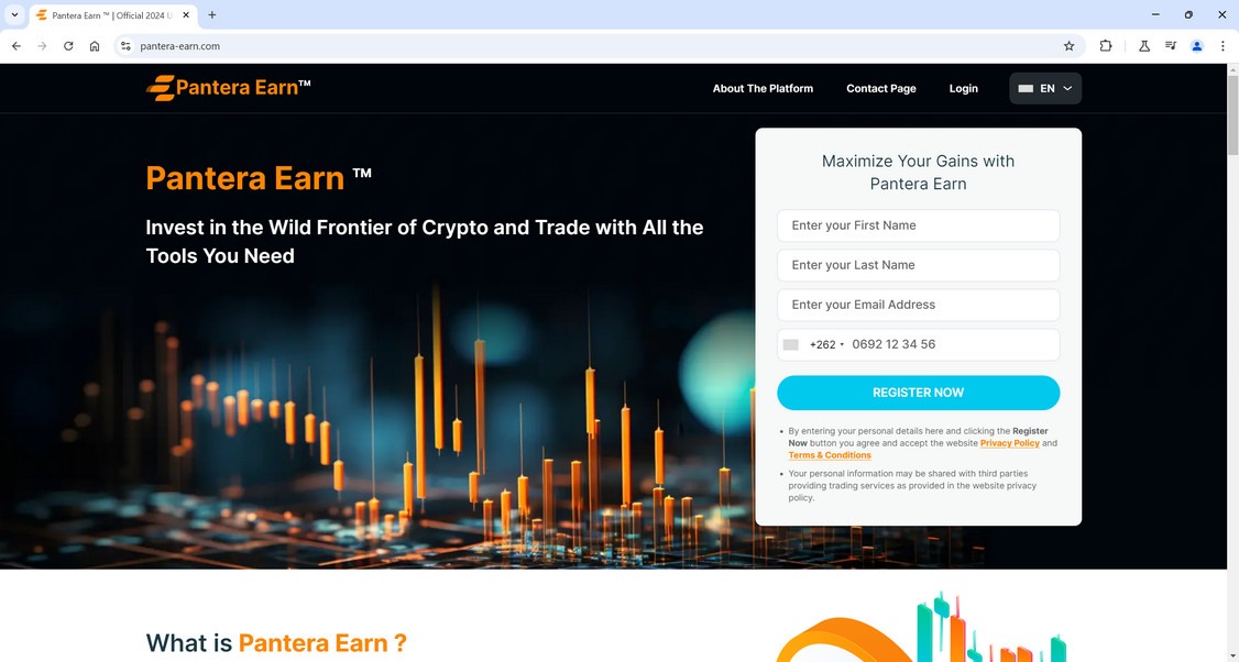 Pantera-earn.com scam