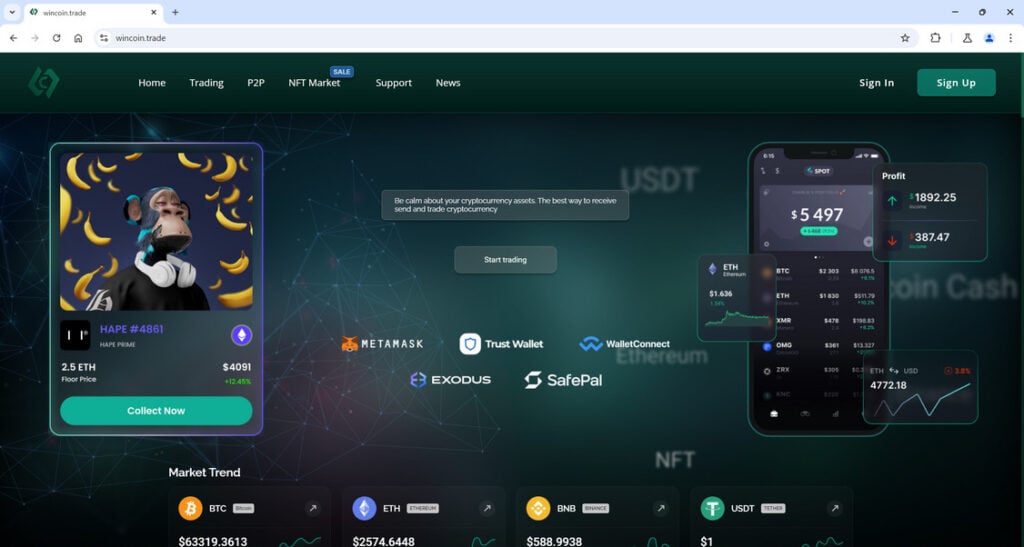Wincoin.trade scam