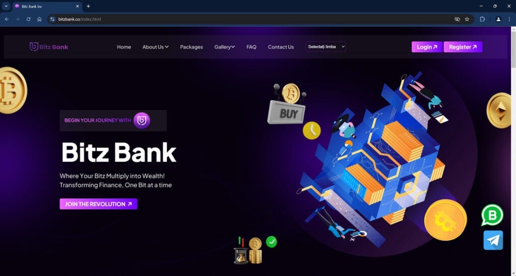 Bitzbank.co scam 1