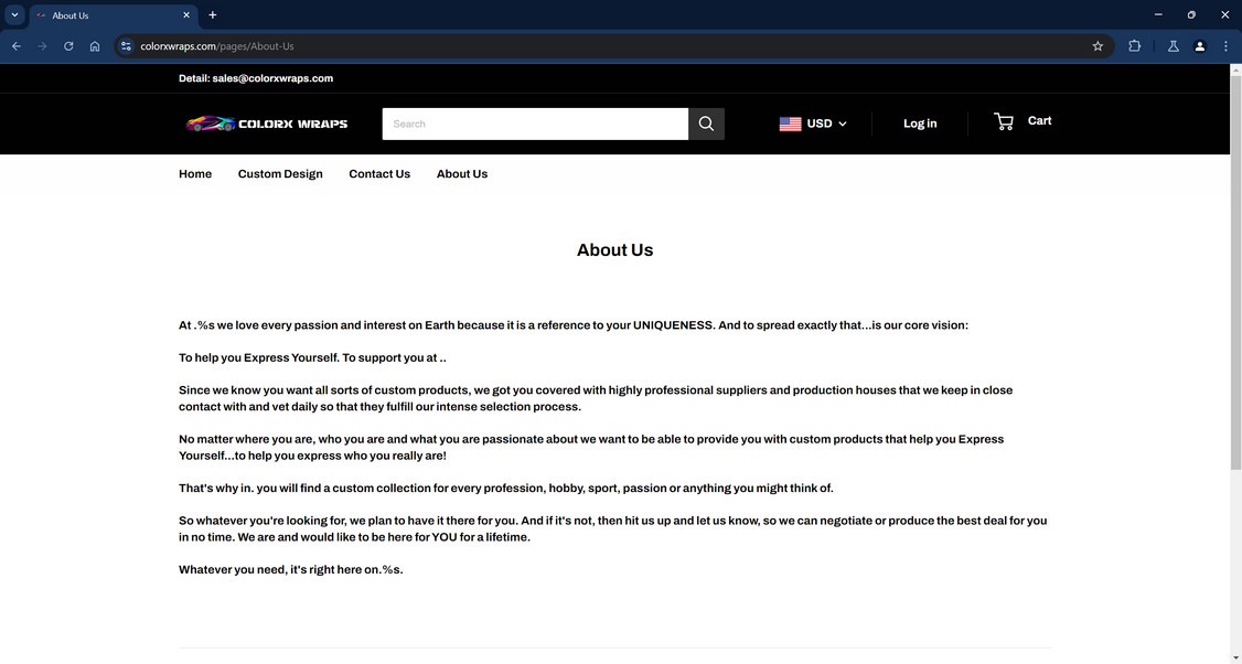 Colorxwraps.com scam