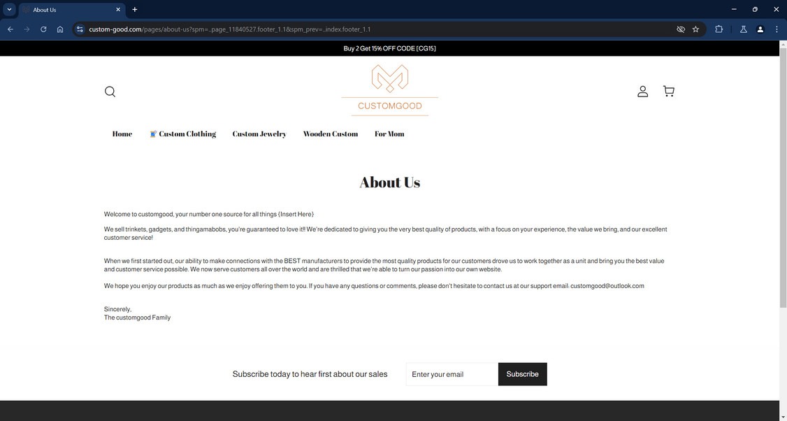 Custom-good.com scam