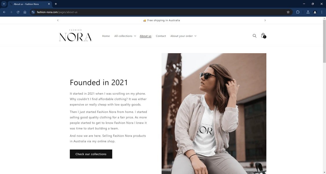 Fashion-Nora.com scam