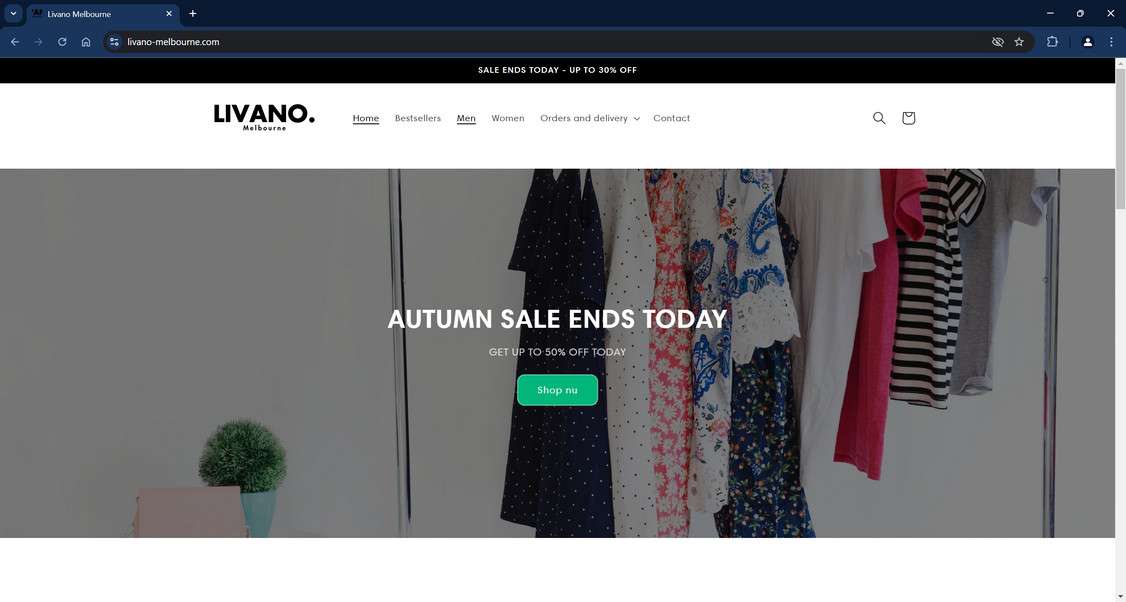 Livano-melbourne.com scam