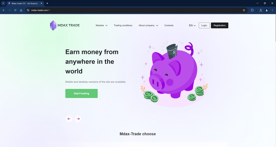 Mdax-trade.com scam