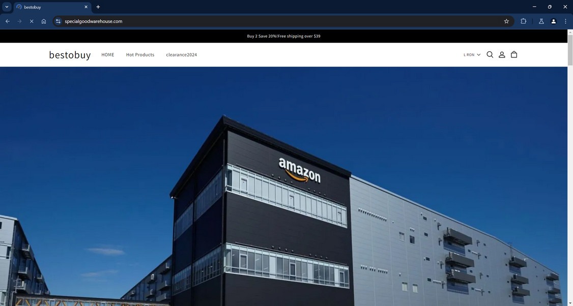 Specialgoodwarehouse.com scam