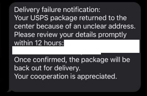 USPS Scam