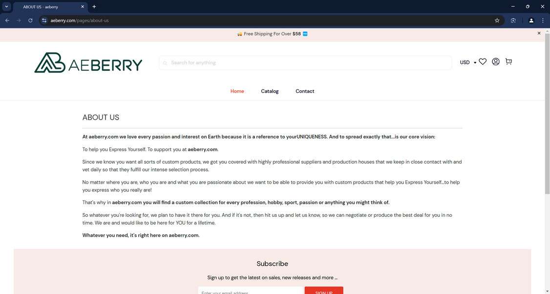 Aeberry.com scam