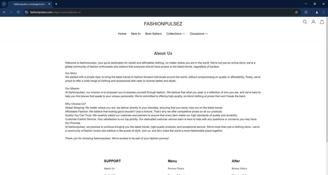 Fashionpulsez.com scam