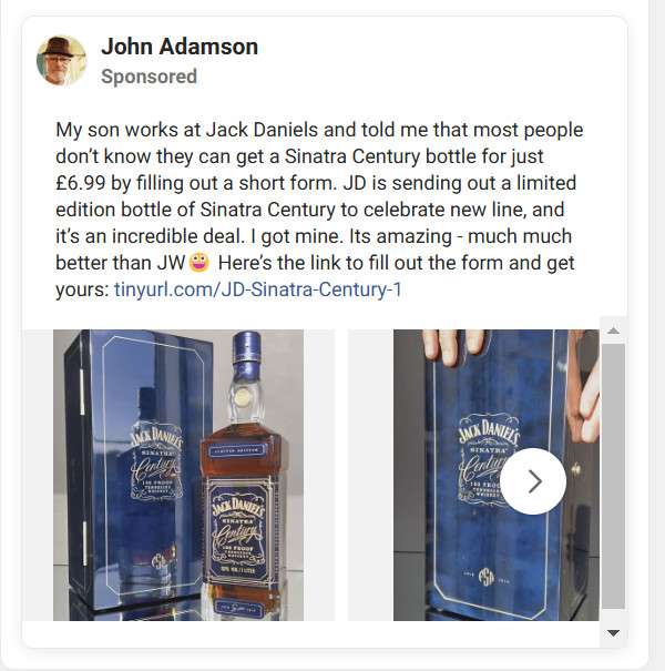 Jack Daniels Scam