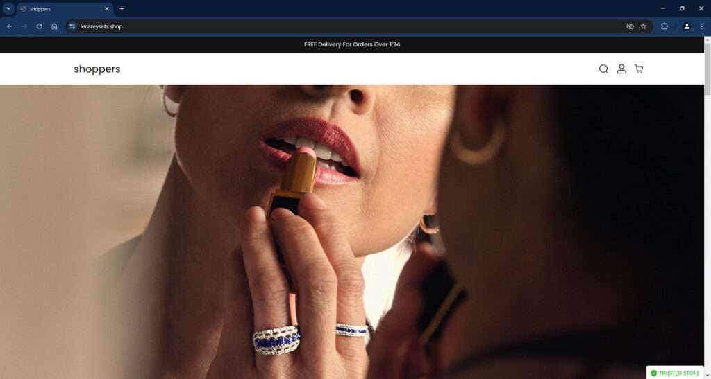 Lecareysets.shop scam