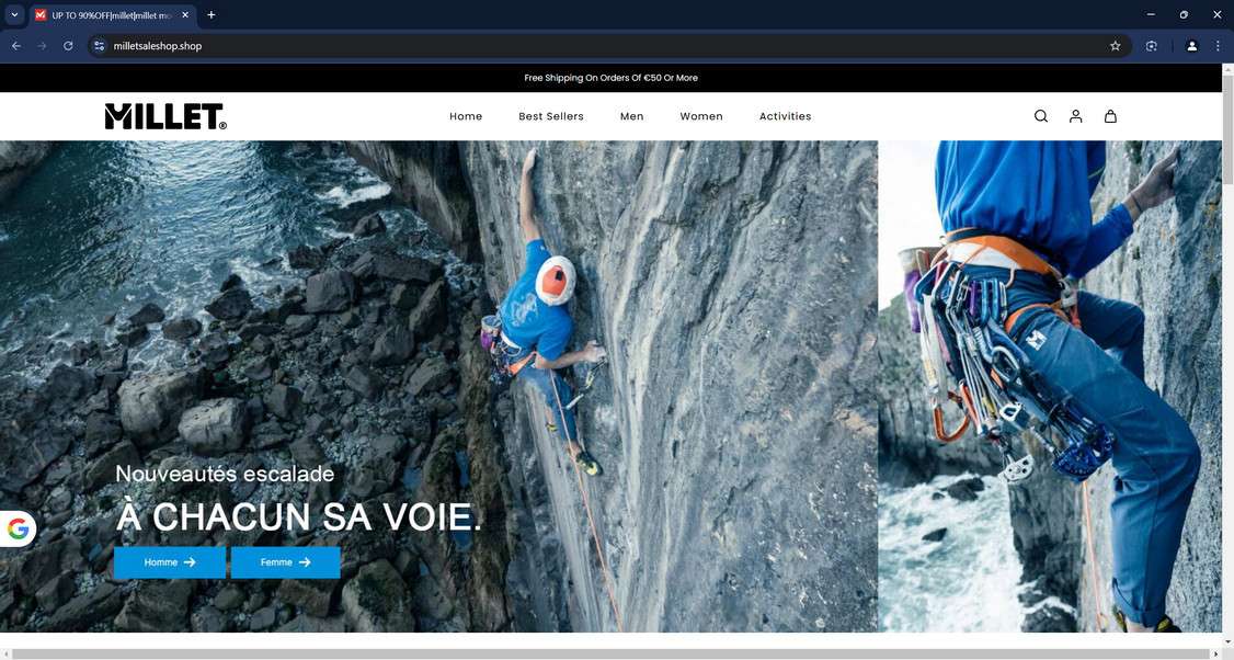 Milletsaleshop.shop scam