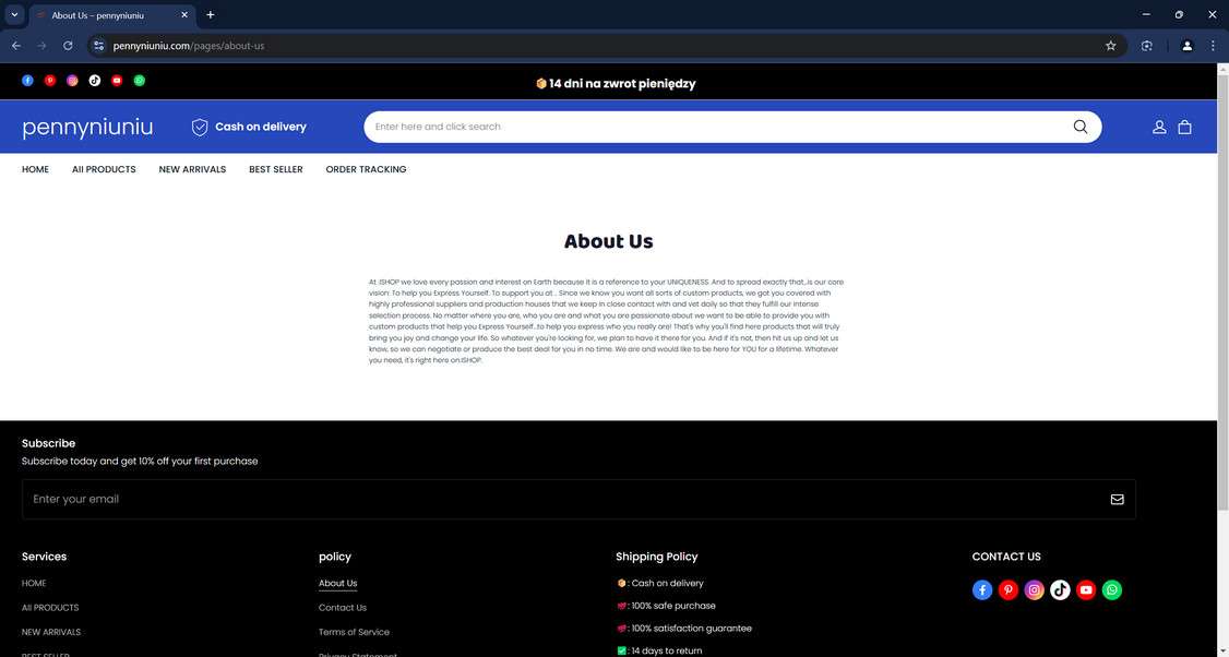 Pennyniuniu.com scam