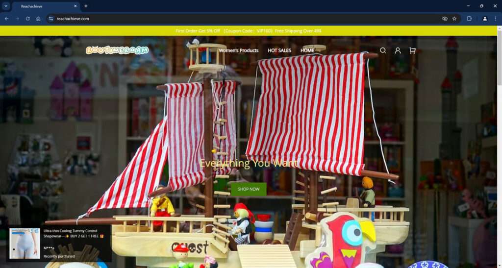 Reachachieve.com scam