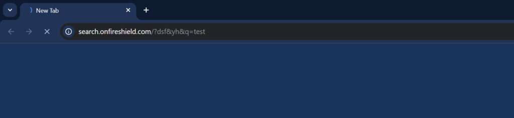 Search.onfireshield.com virus 2