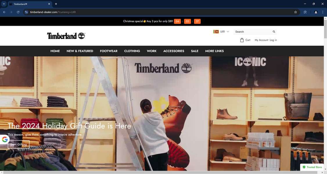 Timberland-dealer.com scam