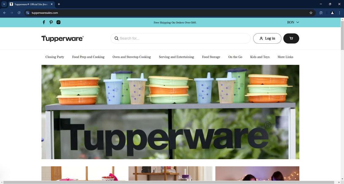 Tupperwaresales.com scam